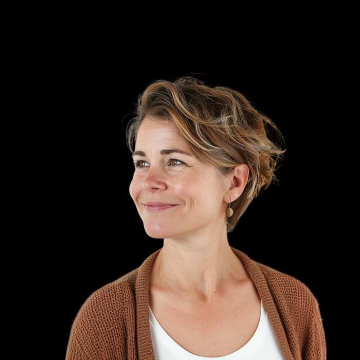 Portrait-style image representing online courses